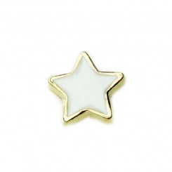 White Star with Gold Edge